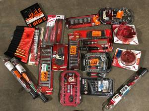 lot 44 image: Lot of Assorted Hand Tools and Hardware Various Models and Conditions Customer Returns See Pictures