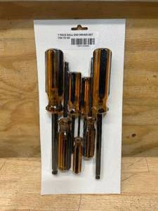 lot 21 image: 7 Piece Ball End Driver Set 764 to 38