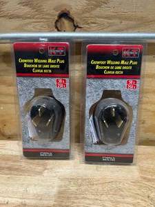 lot 28 image: K-T INDUSTRIES Lot of 2- Crowfoot Welding Male Plugs