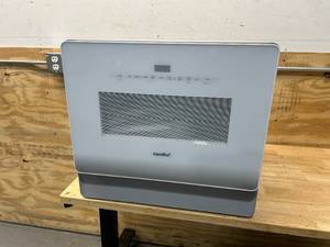 lot 66 image: COMFEE Portable Dishwasher, Countertop Dishwasher with 3 Place Settings, Mini Dishwasher with More Space Inside, 6 Programs, Auto-Open Drying, Touch Control, White