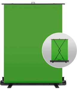 lot 15 image: Elgato Green Screen - Collapsible Chroma Key Backdrop, Wrinkle-Resistant Fabric and Ultra-Quick Setup for background removal for Streaming, Video Conferencing, on Instagram, TikTok, Zoom, Teams, OBS