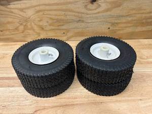lot 81 image: Lot of 4 Tires- 4.103.50-4