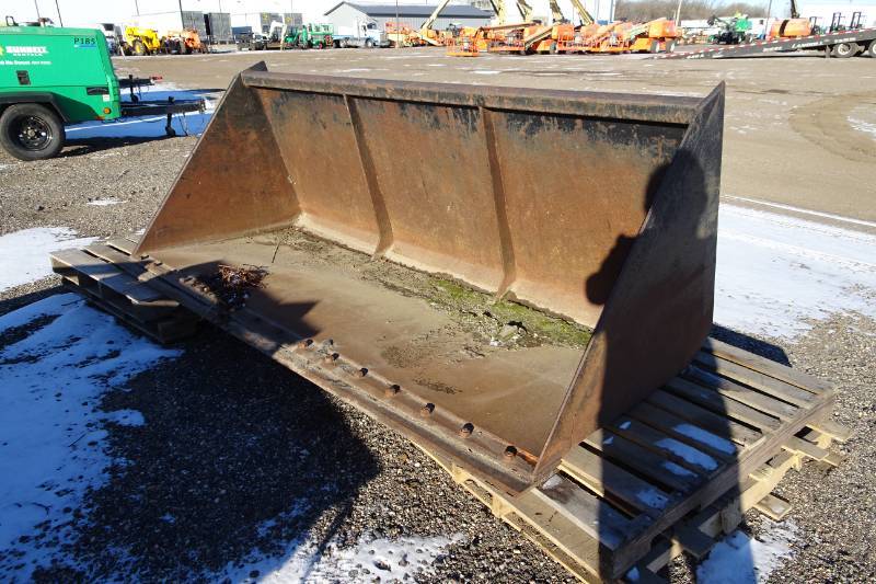 St Cloud 8' Snow Bucket for Lull, Cat Excavator Bucket, Air Hammers