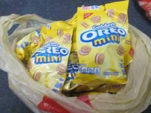 12- 3 oz Golden Oreos Minis...