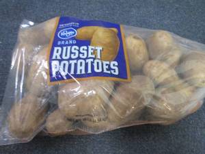 10 lbs Krogers Russet Potatoes...