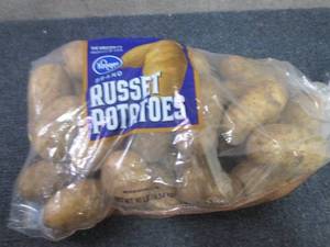 10 lbs Krogers Russet Potatoes...