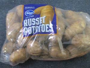 10 lbs Krogers Russet Potatoes...