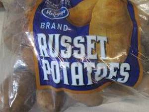 2 Partial Bags Krogers Russett Pota...