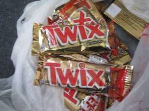 12- 1.79 oz Twix Bars...