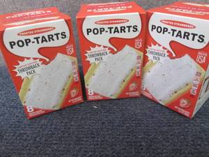 3- 8ct pks Frosted Strawberry Pop-T...