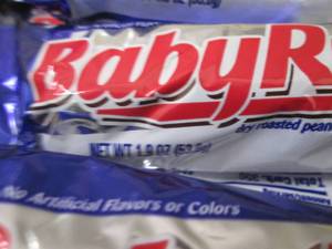 12- 1.9 oz Baby Ruth Bars...