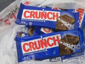 12- 1.55 oz Crunch Bars...