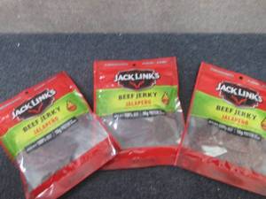 3- 3.25 oz Pks Jack Links BeefJerky...