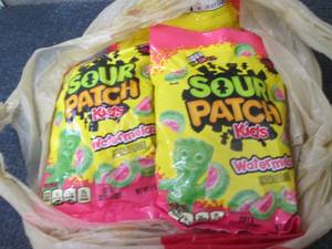 6- 8 oz Bags Sour Patch Kids Waterm...