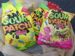 6- Assorted Sour Patch Kids...