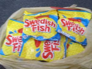 6- 3.6 oz Swedish Fish...