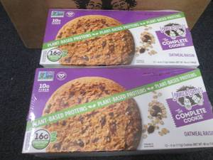 2- 12 pks 4 oz Lenny & Larrys Oatm...