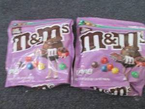 2- 17.24 oz  M&Ms Fudge Brownie Be...
