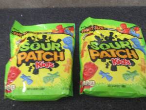 2- 1 lb 12.8 oz Bags Sour Patch Kid...