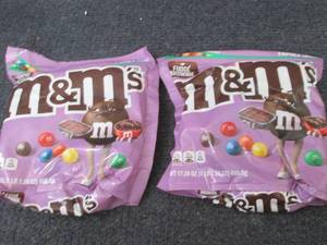2- 17.24 oz  M&Ms Fudge Brownie Be...