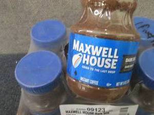 6- 8 oz Maxwell House Dark Silk Dar...