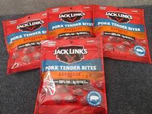 4- 2.85 oz Bags Jack Links Barbecue...