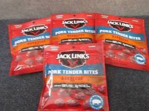 4- 2.85 oz Bags Jack Links Barbecue...