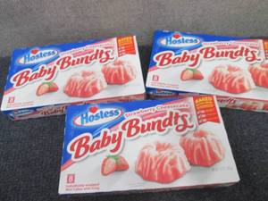3- 10 oz Boxes Hostess Strawberry C...