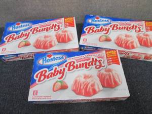 3- 10 oz Boxes Hostess Strawberry C...