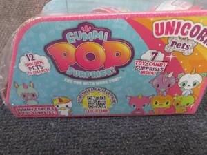 6 pk Gummi Pop Surprise Unicorn Pet...