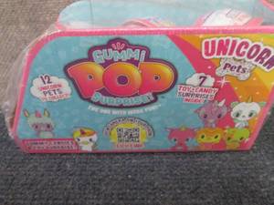 6 pk Gummi Pop Surprise Unicorn Pet...