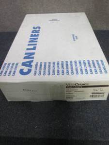 250 ct Case 33 Gallon Clear Trash B...