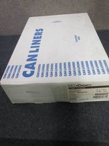 250 ct Case 33 Gallon Clear Trash B...