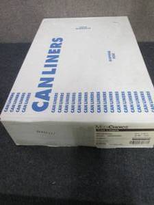 250 ct Case 33 Gallon Clear Trash B...