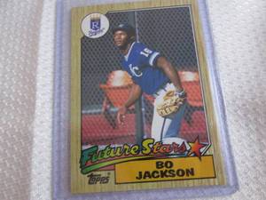 1987 Topps Bo Jackson Rookie Card...
