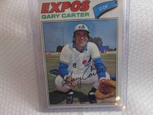 1977 Topps Gary Carter Card...