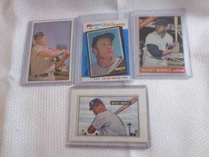 Assorted  Mickey Mantle Topps & Bow...