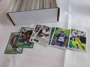 Box Of Assorted Football Rookie Car...