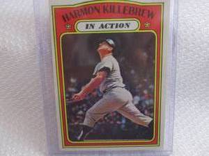 1972 Topps Harmon Killebrew In Acti...