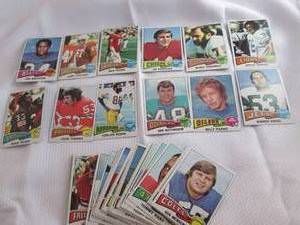 1975 Topps Football Cards...