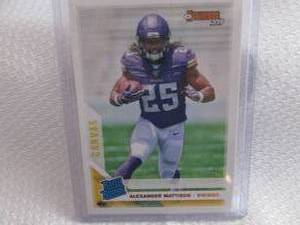 2019 Donruss Alexander Mattison Can...