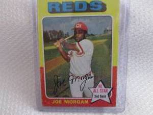 1975 Topps Joe Morgan Card...