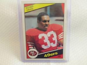 1984 Topps Roger Craig Rookie Card...