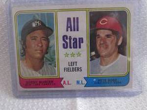 1974 Topps Pete Rose & Bobby Murcer...