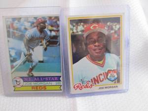1978 & 1979 Topps Joe Morgan Cards...