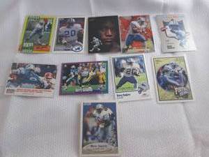 Assorted Barry Sanders Cards...
