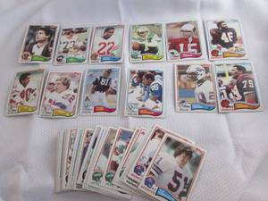 1982 Topps Football Cards...