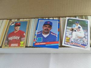 Box Of Baseball Rookie Cards...
