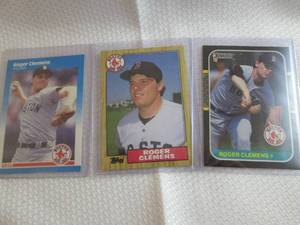 1987 Fleer, Donruss & Topps Roger C...