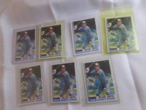 7 1982 Danny Ainge Topps Baseball C...